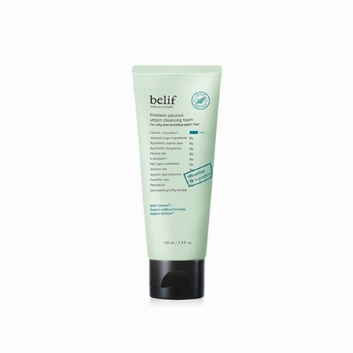 빌리프 프라블럼 솔루션 비건 클렌징 폼 100ml (1개)_이미지