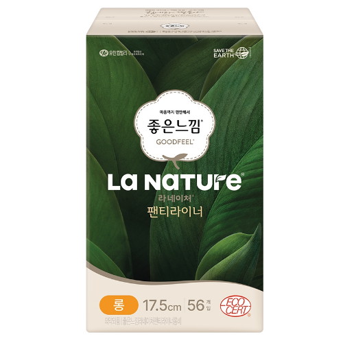 라네이처 팬티라이너 롱 56개