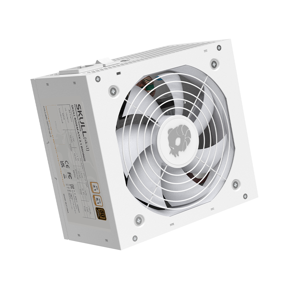 NEWZEN SKULL 850EM 80PLUS브론즈 ATX3.1 화이트_이미지