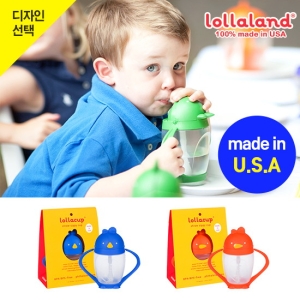흘림방지 빨대컵 롤라컵 핑크 296ml