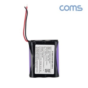 Coms UB831 18650 충전지 2200mAh x3 직렬연결 11.1V_이미지