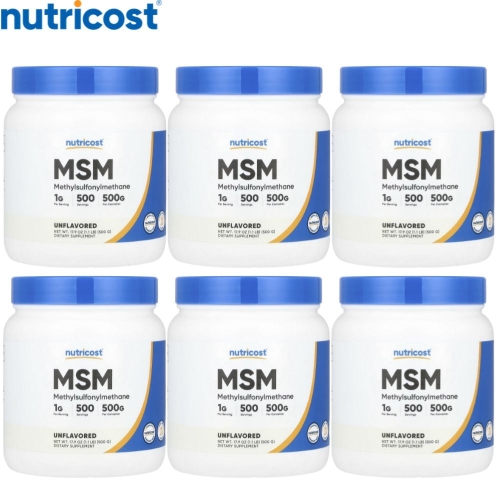 뉴트리코스트 MSM 파우더 500g (6개)