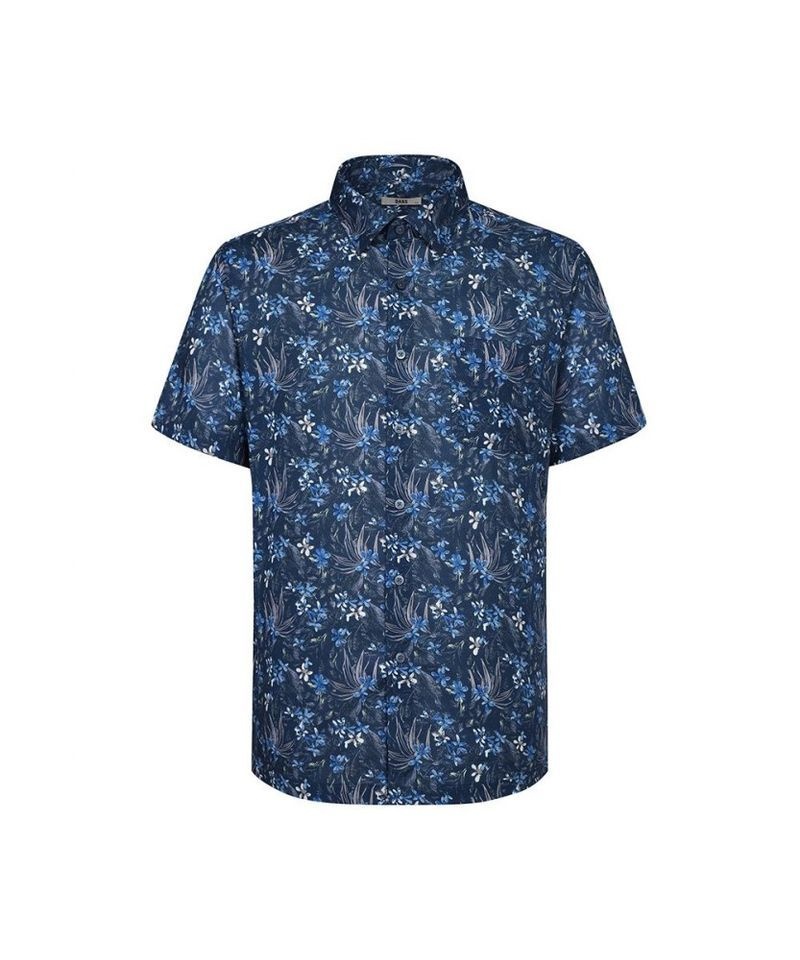 닥스 SHIRTS 면100 프린트 반팔셔츠 레귤러핏 네이비_DLS2SHCS161N1 DLS2SHCS161N1 286162 100_이미지