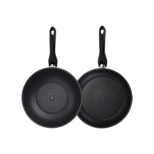 해피콜 매시브 다이아몬드 IH 프라이팬 2종 (팬28+웍28)_이미지