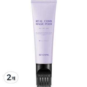 세븐피엠 셀프 볼륨 매직 스트레이트 퍼플에디션 2개 100ml
