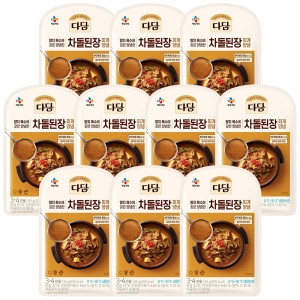 다담 차돌 된장찌개 양념 145g 10개