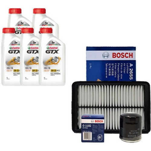 캐스트롤 GTX SP/C3 5W30 5L + 보쉬필터 기아 i30 PD 1.4 가솔린 터보_이미지