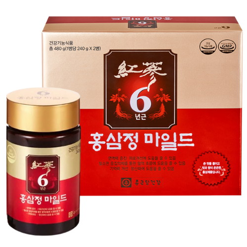 종근당건강 6년근 홍삼정 마일드 240g