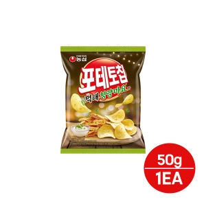 농심 포테토칩 먹태청양마요맛 50g (1개)_이미지