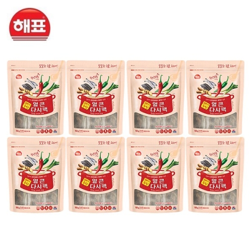 사조대림 해표 얼큰 다시팩 150g (8개)
