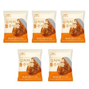 한우물 한끼해줘 김치치즈구운주먹밥 100g x5봉