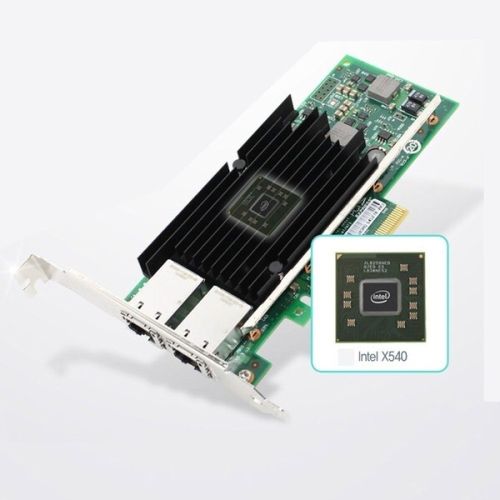 랜카드 서버용 10기가 유선 PCI-Expressx8 듀얼포트