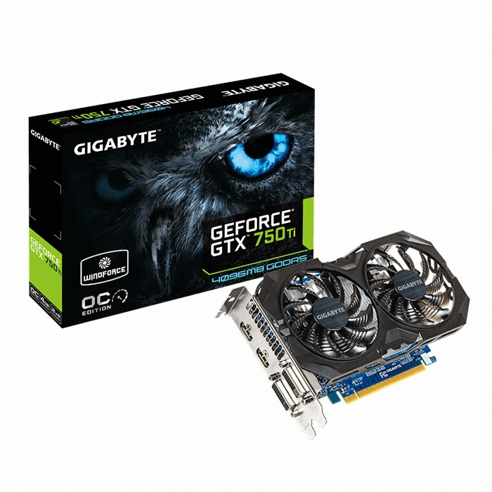 GIGABYTE 지포스 GTX750 Ti WF-2X D5 4GB (해외구매)