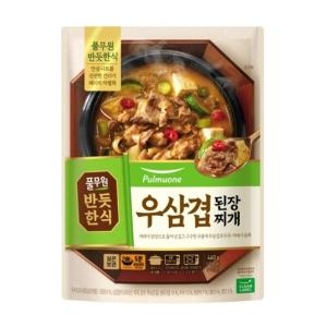 풀무원 반듯한식 우삼겹 된장찌개 460g (1개)_이미지