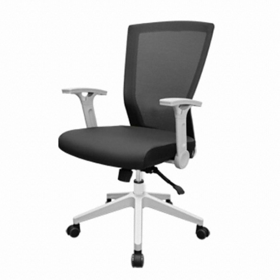 탑체어 기능성 화이트 요추보호 책상의자 CGM-500 (헤드레스트별도)_이미지