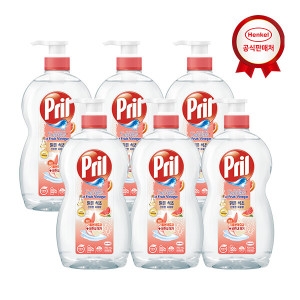 프릴 맑은식초 자몽향 700ml (6개)_이미지