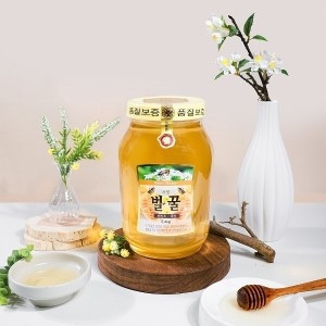 백화농원 스위트 허니 국내산 벌꿀 2.4kg (3개)_이미지
