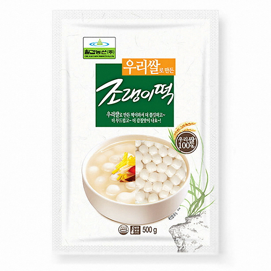 칠갑농산 칠갑 우리쌀로만든 조랭이떡 500g (8개)_이미지