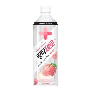 링티 제로 복숭아맛 1L (12개)_이미지