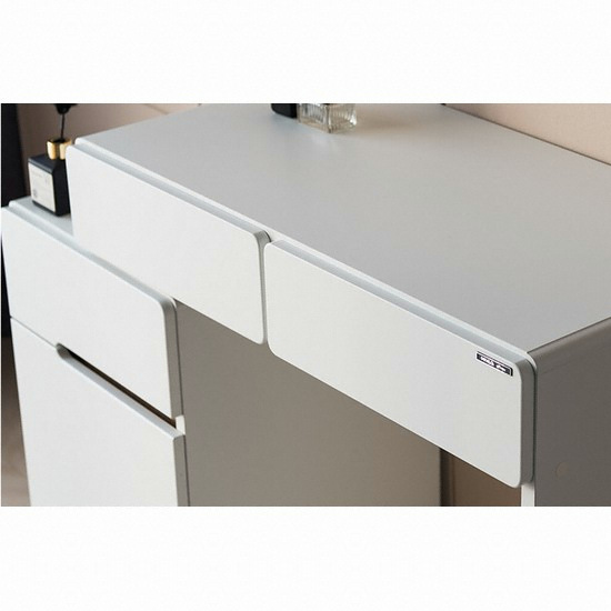 에넥스 ENNEE 오믈렛 화장대+거울세트 (80cm)_이미지