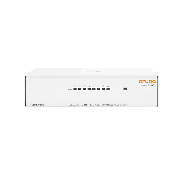 HPE Aruba Instant On 1430 8G R8R45A 스위치허브