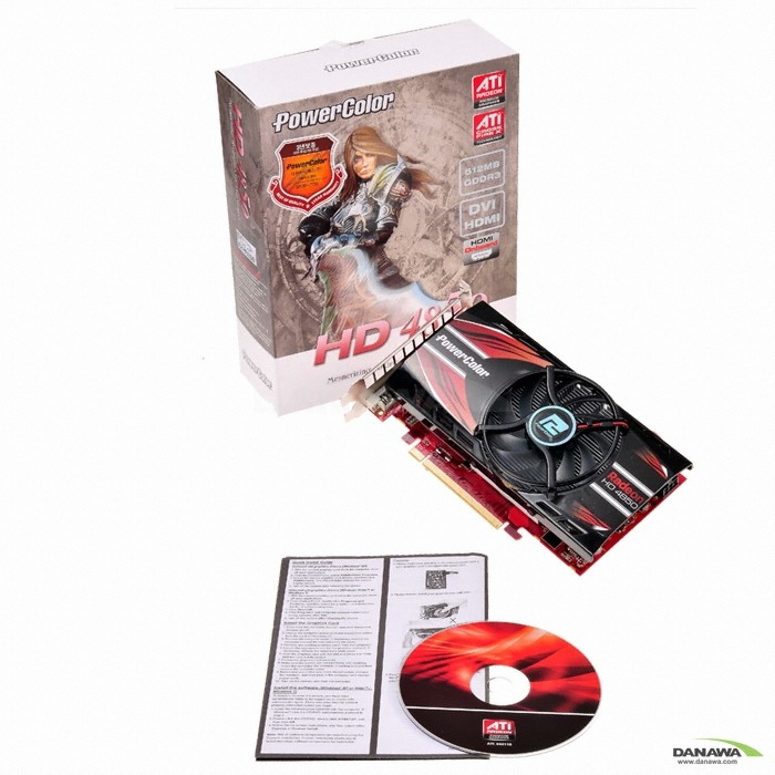 PowerColor �󵥿� HD 4850 D3 512MB ���