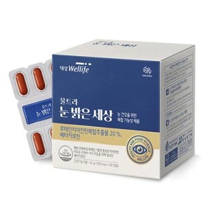 대상웰라이프 울트라 더블 업 눈 밝은 세상 700mg 60캡슐