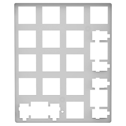 글로리어스 GMMK NUMPAD 스위치 보강판 (폴리카보네이트)