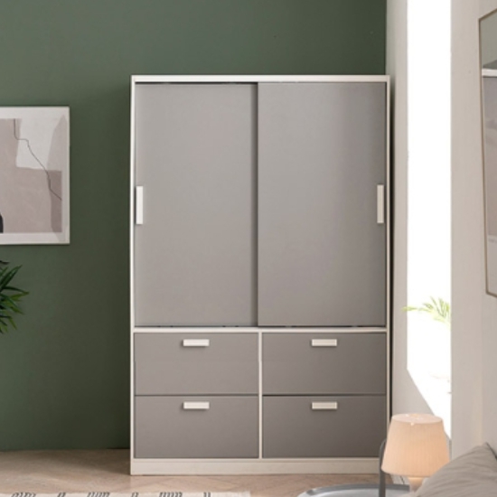 삼익가구 디레브 서랍형 슬라이딩 옷장 1200