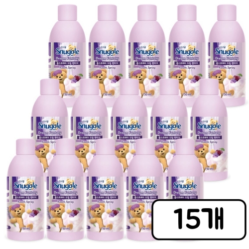 유니레버 스너글 룸스프레이 드림 판타지 리필 150ml (15개)