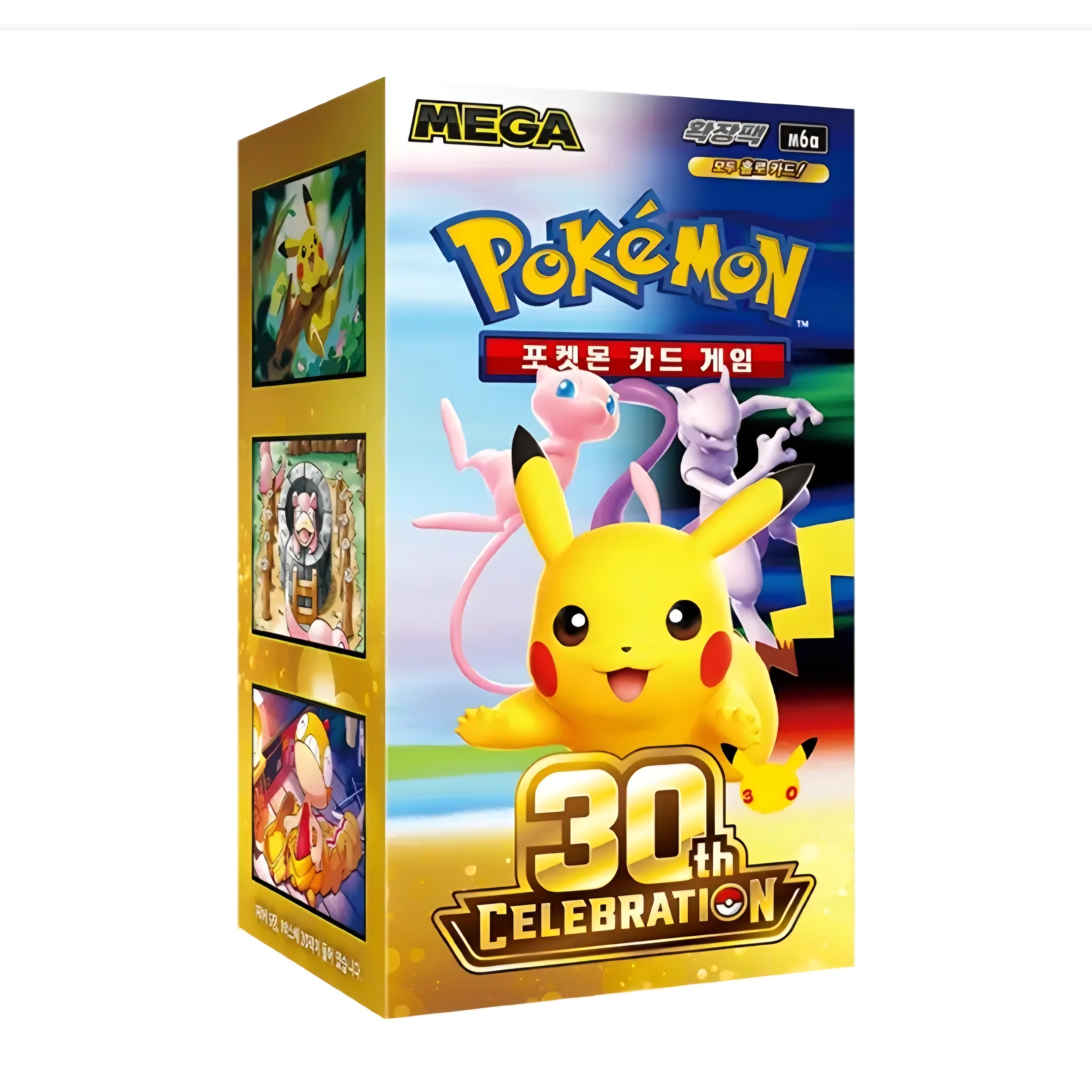 포켓몬코리아 포켓몬카드 30주년 셀레브레이션 20팩 (120장)