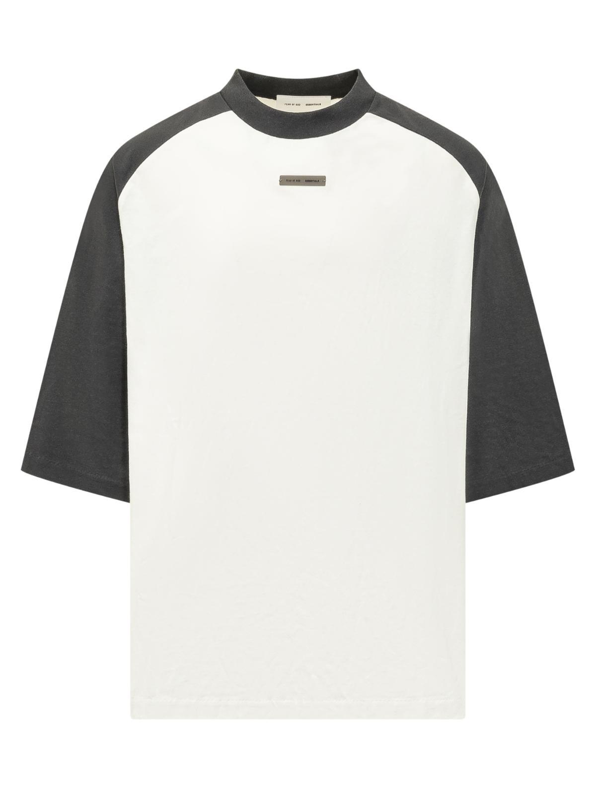 피어오브갓 Fear Of God Essentials T shirts SS26 125HO254482F IVORYBODYBLACK 706.._이미지