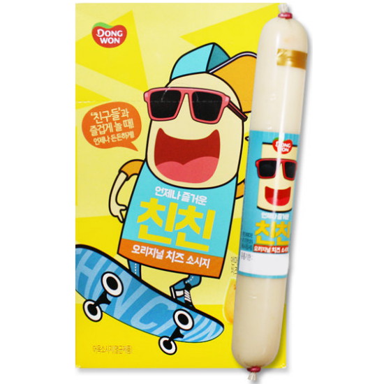 친친 오리지널 치즈소시지 10개입 800g