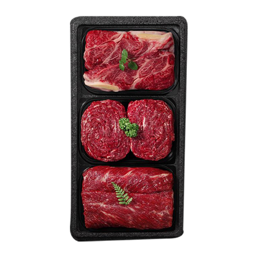 한우 1등급 구이혼합세트 1호 1.2kg