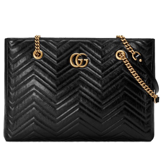 구찌 GG 마몽 미디엄 마틀라세 토트백 524578 0OLAT 1000