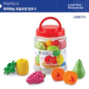 러닝리소스 러닝리소스 LER6715 똑딱학습 과일 모양 맞추기
