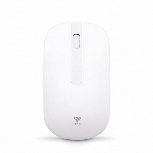매니악 Itom M1 무선 무소음 마우스 (화이트)_이미지