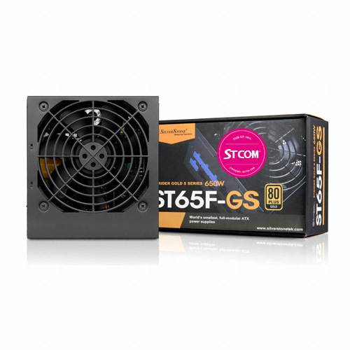 SilverStone Strider ST65F-GS 650W 80PLUS골드 STCOM