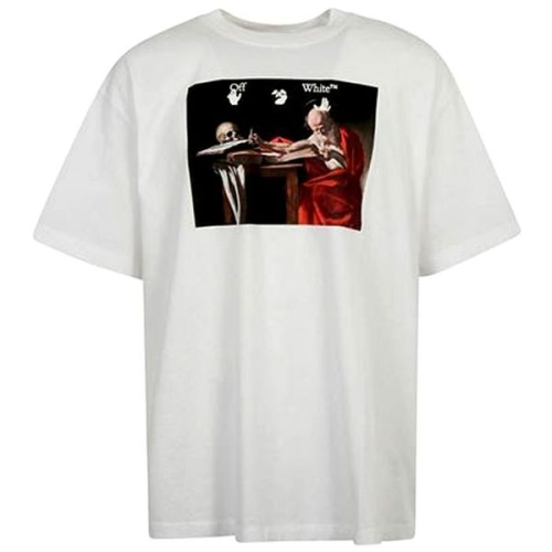 오프화이트 OFF WHITE 오프 화이트 티셔츠 OMAA038R21JER0030125 / 오버핏 반팔티셔츠1082318