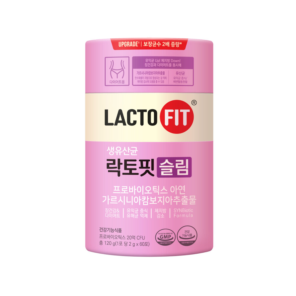 종근당건강 락토핏 생유산균 슬림 2g 60포 (4개)_이미지