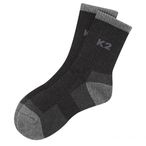 K2 쿨맥스 중목 양말1 KUA25S01Z1