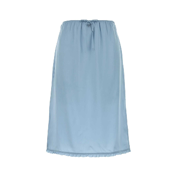 프라다 드로스트링 미디 스커트 SG6172SOOO17MZ F0AE7 T_이미지