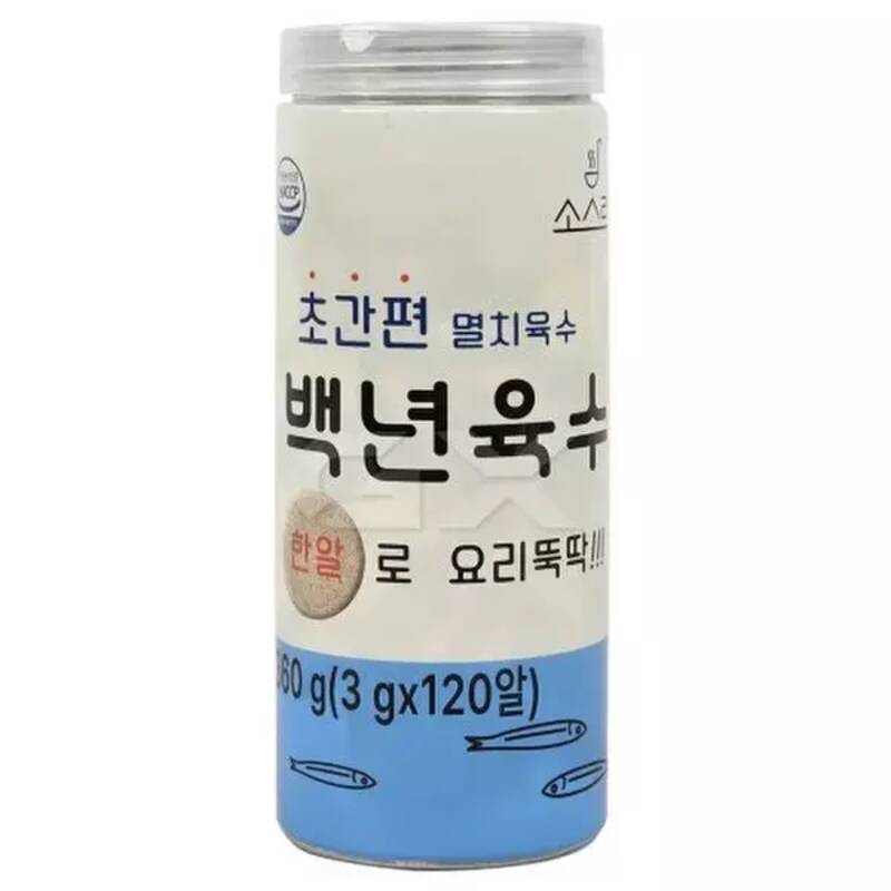 지엔에프 소스락 백년육수 360g(3gx120입) (4개)_이미지