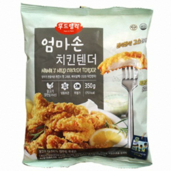 장스푸드 푸드렐라 엄마손 치킨텐더 350g (5개)_이미지