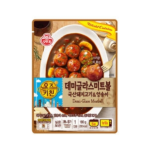 오뚜기 오즈키친 데미글라스 미트볼 180g (1개)_이미지