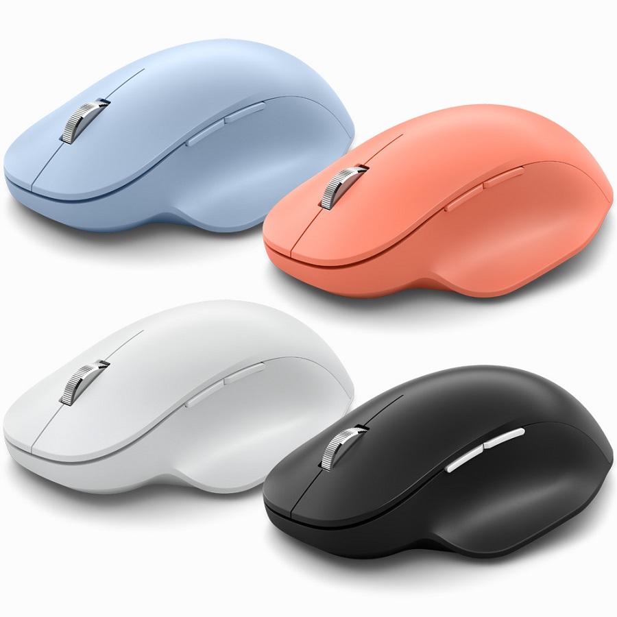 Microsoft Bluetooth Ergonomic Mouse (파스텔 블루)_이미지