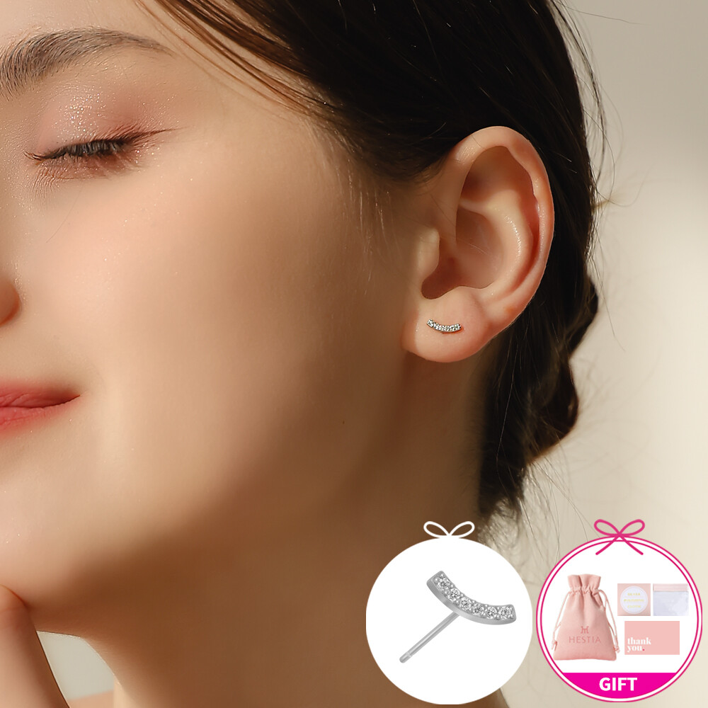 헤스티아 전체925실버귀걸이 Adela 925 Silver Earring MKDO-70427 MKDO-70427_이미지