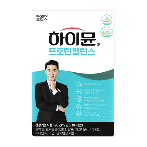 일동후디스 하이뮨 프로틴 밸런스 스틱 19g 10포 (4개)