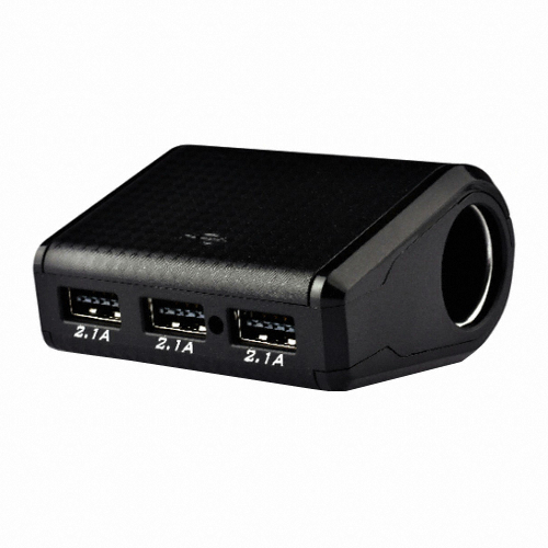 카본 소켓 충전기 2구 소켓 + 3USB
