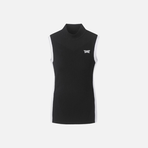 골프조끼 GQT PJMCW4219-01 WOMENS SUMMER COLLARED KNIT VEST